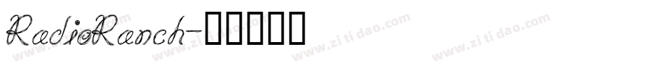 RadioRanch字体转换