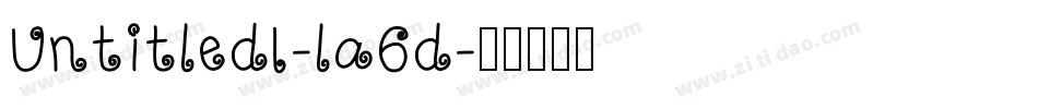 Untitled1-la6d字体转换 Untitled1-la6d字体转换