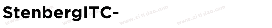StenbergITC字体转换