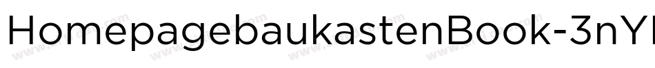 HomepagebaukastenBook-3nYL字体转换