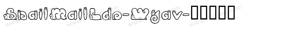 SnailMailLdo-Wyav字体转换