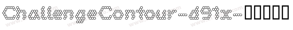 ChallengeContour-d91x字体转换