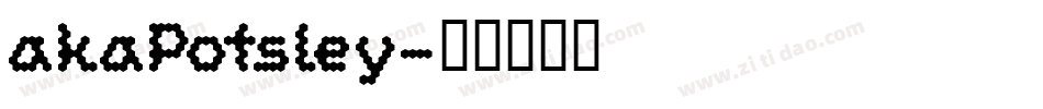 akaPotsley字体转换