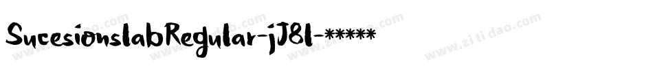 SucesionslabRegular-jJ8l字体转换 SucesionslabRegular-jJ8l字体转换