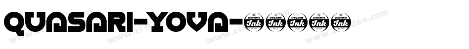 Quasari-YOva字体转换