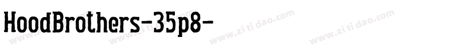 HoodBrothers-35p8字体转换