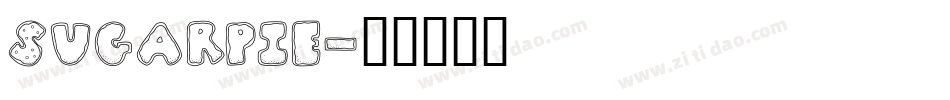 Sugarpie字体转换