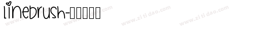 Linebrush字体转换