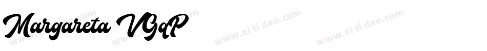 Margareta-VGqP0字体转换