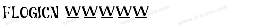 FLOGICN字体转换
