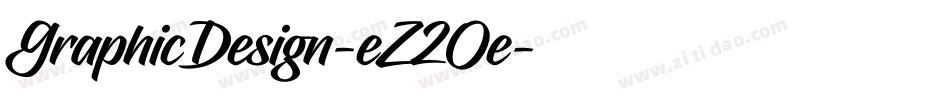 GraphicDesign-eZ2Oe字体转换