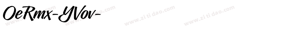 OeRmx-YVov字体转换