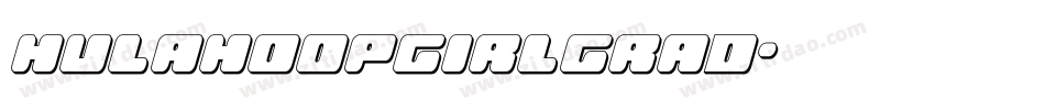 hulahoopgirlgrad字体转换