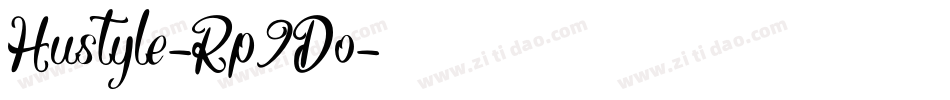 Hustyle-Rp9Do字体转换