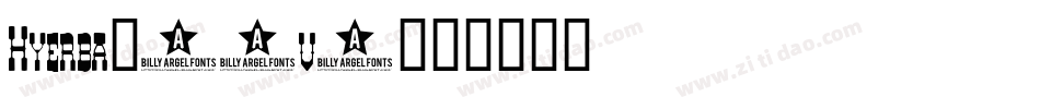 Hyerba-36v3字体转换