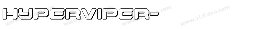 hyperviper字体转换