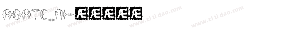 AGATE_N1字体转换