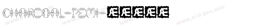 Charcoal-pem1字体转换
