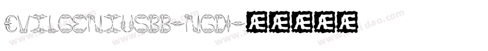 Evilgeniusbb-ngD1字体转换
