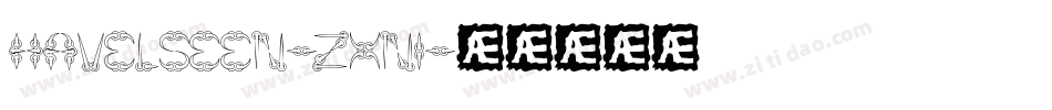 Havelseen-zxn1字体转换