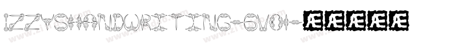 Izzyshandwriting-6vO1字体转换