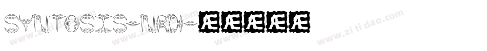 Syntosis-nRD1字体转换