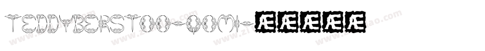 TeddybersToo-qom1字体转换