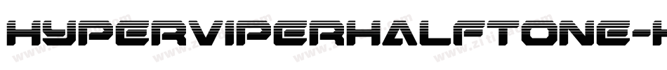 HyperViperHalftone-K77al字体转换