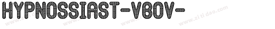 HypnossiaSt-VBOV字体转换