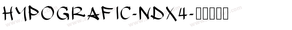 Hypografic-nDX4字体转换