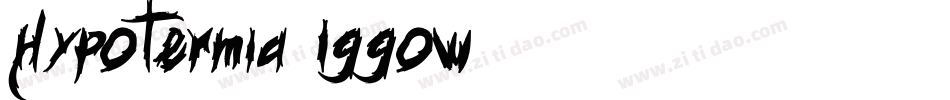 Hypotermia-lggow字体转换
