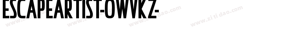EscapeArtist-0WvKz字体转换