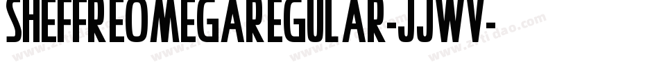 SheffreOmegaRegular-jJWv字体转换