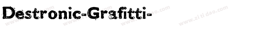 Destronic-Grafitti字体转换