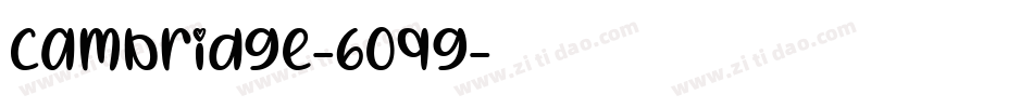 Cambridge-60qg字体转换