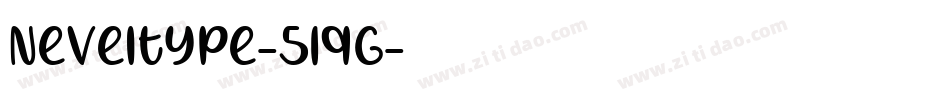 Neveltype-51qG字体转换
