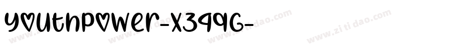 YouthPower-X34qG字体转换