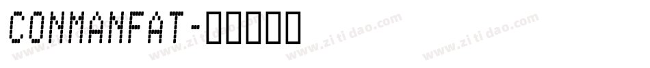 CONMANFAT字体转换
