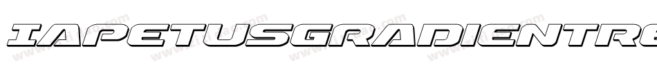 IapetusGradientRegular-gVA4字体转换