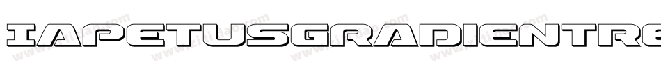 IapetusGradientRegular-gVA4字体转换