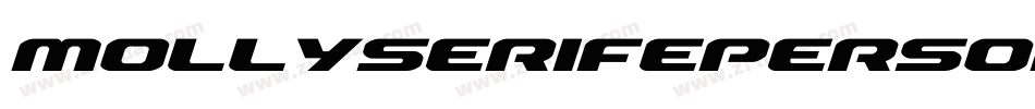 MollyserifepersonalThin-zZKl字体转换
