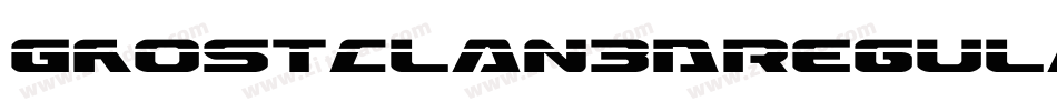 GhostClan3DRegular-aR0x字体转换