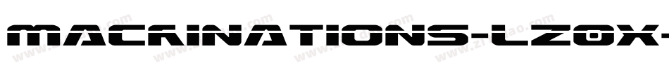 Machinations-lz0X字体转换