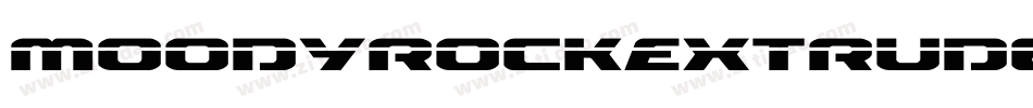 MoodyrockExtrudeSemibold-zL0X字体转换