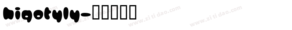 higotyly字体转换