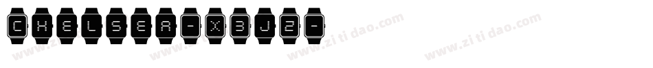 Chelsea-X3jZ字体转换