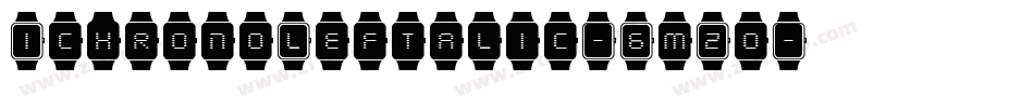 IchronoLeftalic-6mZo字体转换