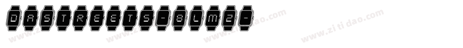 DaStreets-8LmZ字体转换
