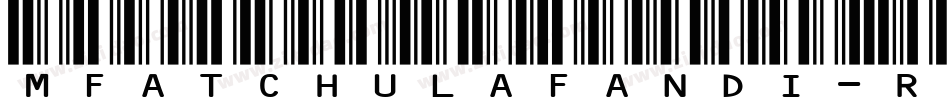 MFatchulAfandi-rKB9字体转换