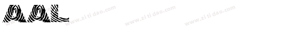 Aal楷体字体转换